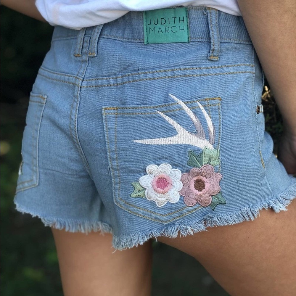 Small Judith March Denim Shorts